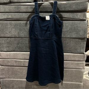 NWT Justice Jean Dress Girls 6/7 Back to School Denim